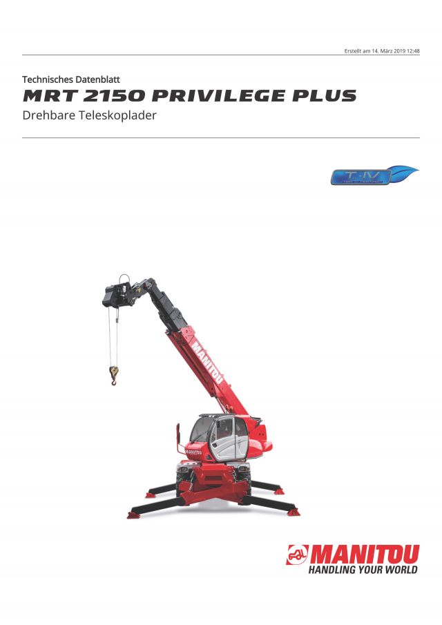 Manitou MRT2150 PP