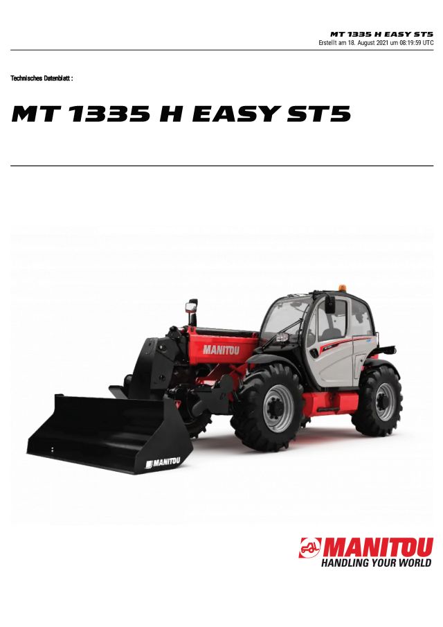 Manitou MT1335H Easy