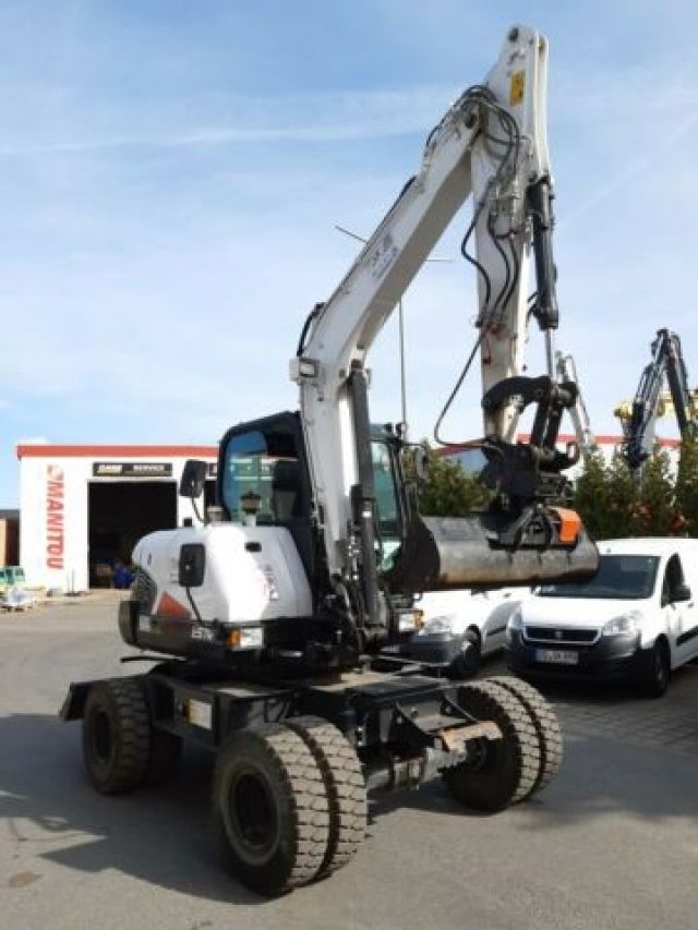 Bobcat E57W Gebrauchter Mobilbagger Bobcat E57W