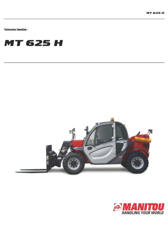 Manitou MT625 Manitou MT625