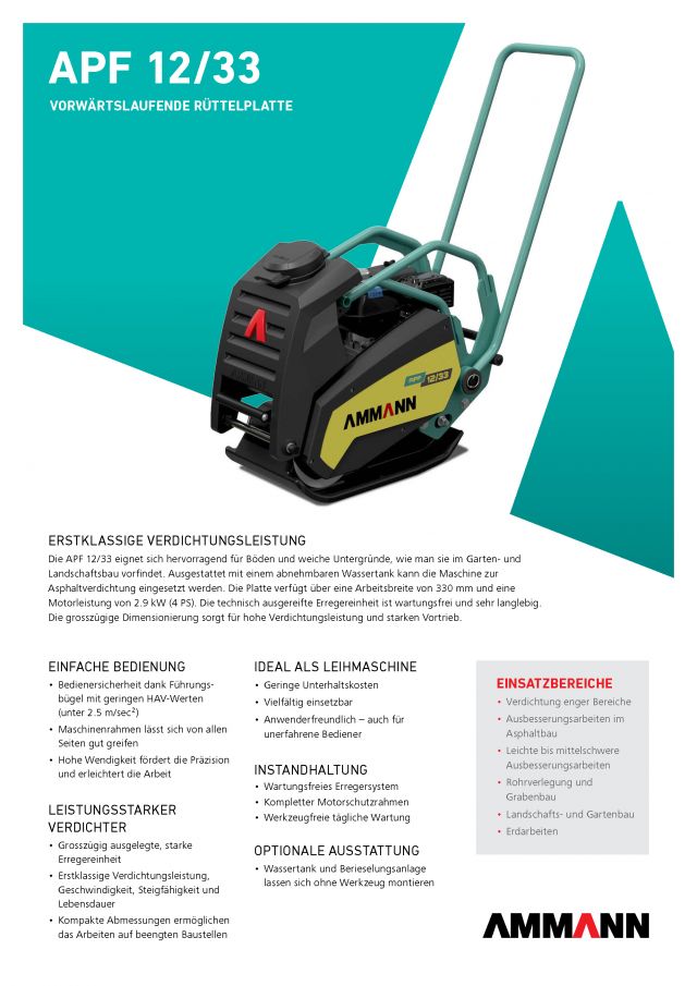 Ammann APF1233