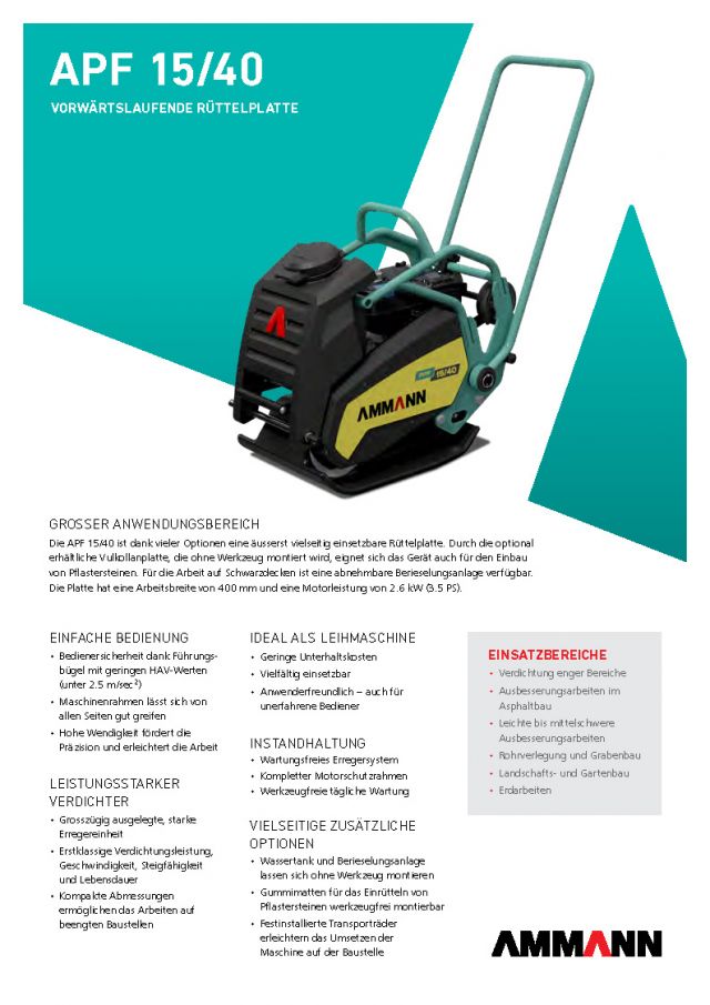 Ammann APF1540