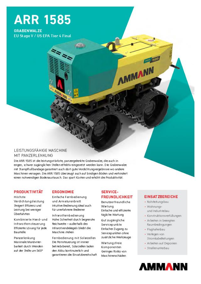 Ammann ARR1585