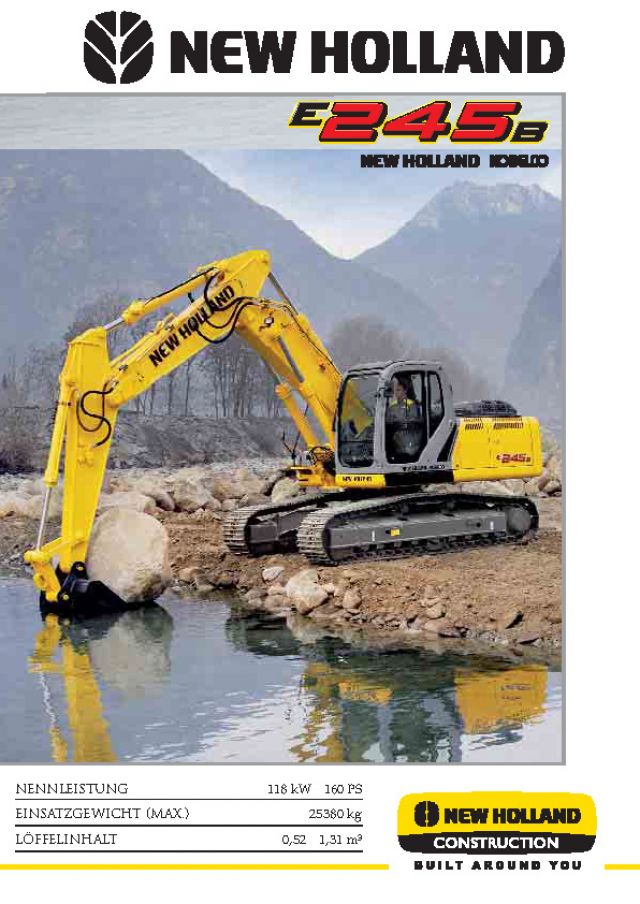 New Holland E245 New Holland E245