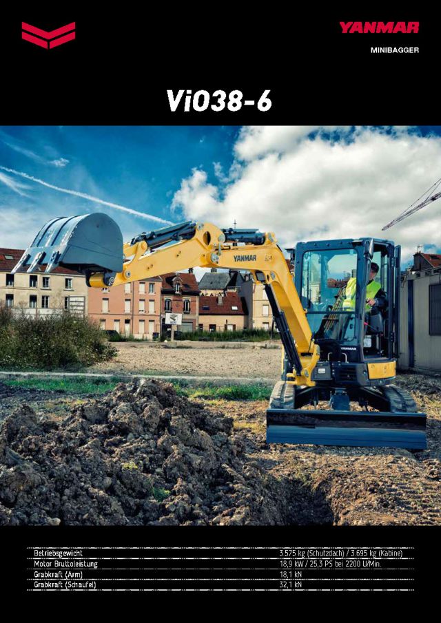 Yanmar ViO38-6 Yanmar ViO38-6