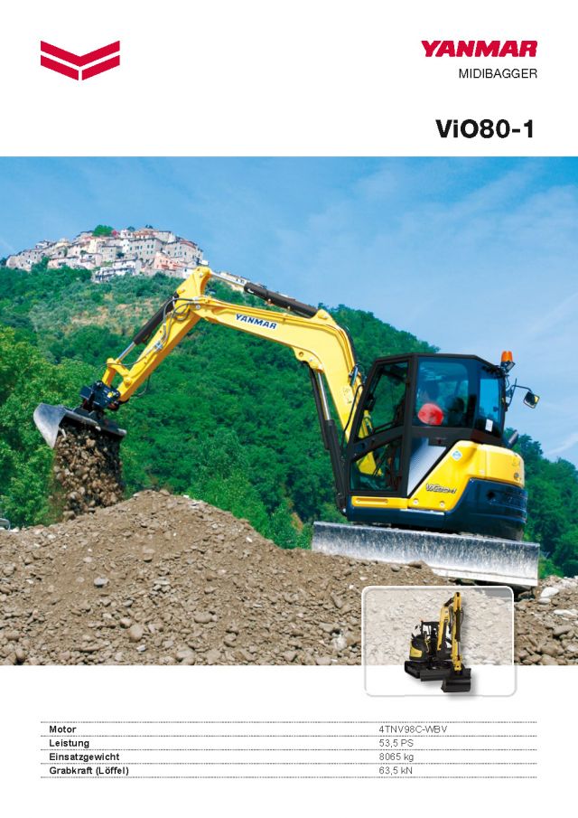 Yanmar ViO80 Yanmar ViO80